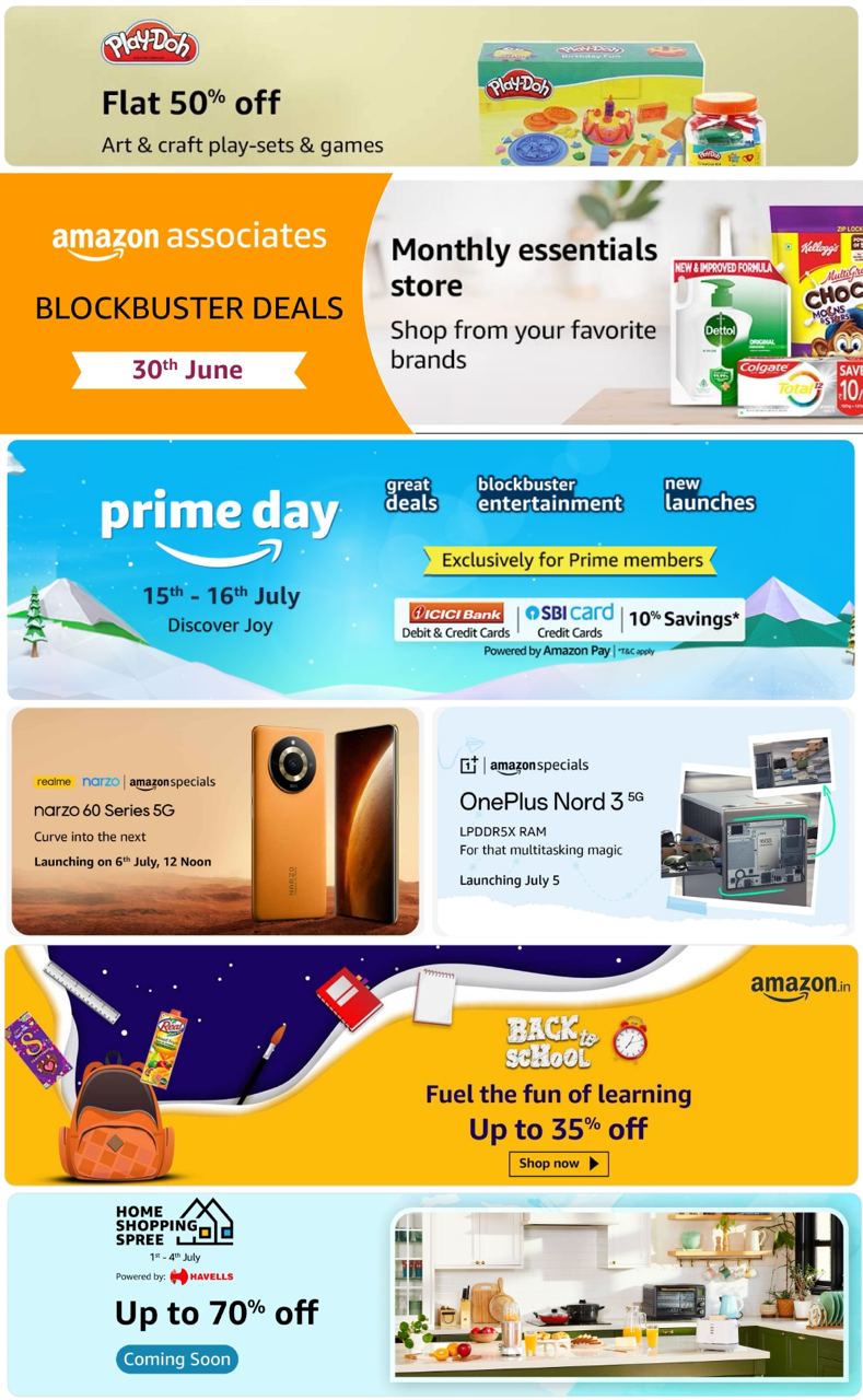 amazon deals july 1st