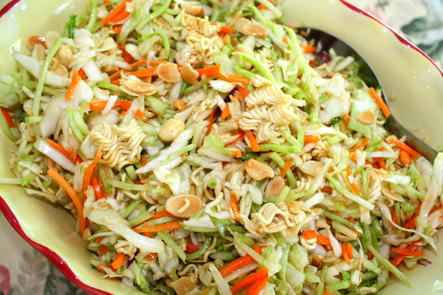 Oriental Salad Busy ramen chicken with Mom salad Ramen noodle recipe Noodles Recipes:  chinese
