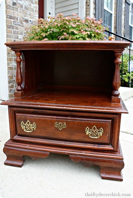 80's nightstand redo