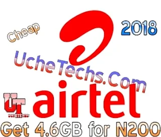 Get Airtel 4.6GB for N200 