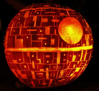The Death Star Pumpkin!