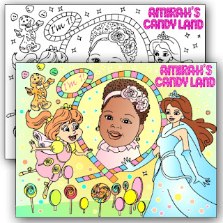 Candyland Coloring Pages