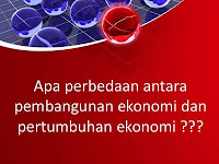 Perbedaan Pertumbuhan Ekonomi Dan Pembangunan Ekonomi 