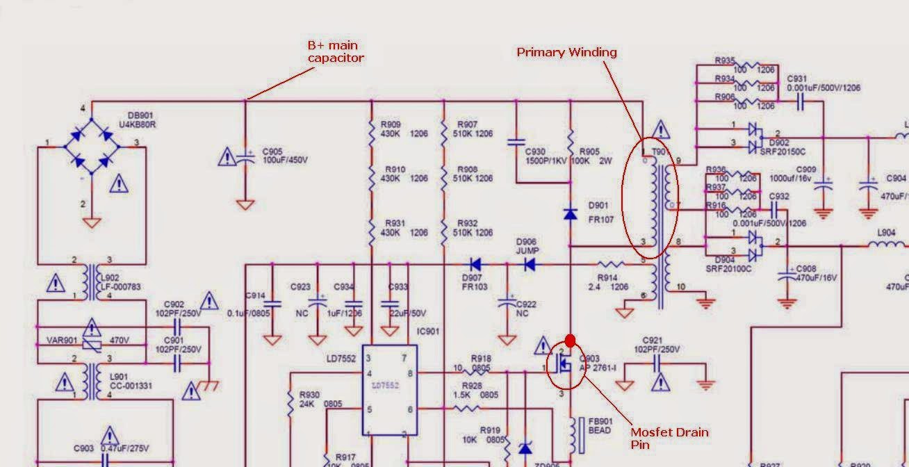 How to Find SMPS Transformer Primary Winding