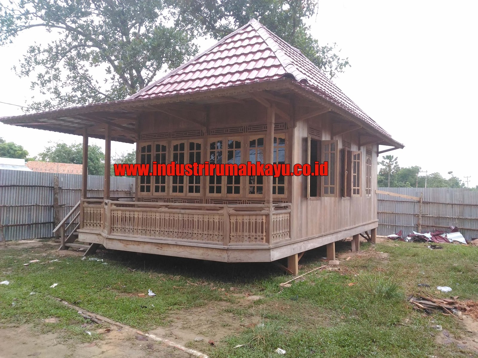  Rumah  Kayu  Bongkar  Pasang  Rumah  Type 54 C Contoh Gambar 