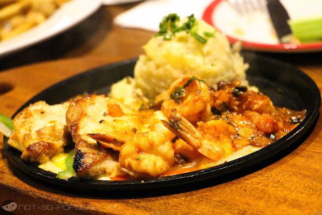 New Tex Mex Menu - Sizzling Chicken and Shrimp of TGI Friday's