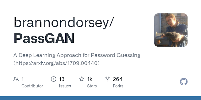 PassGAN a deep learning for guessing password