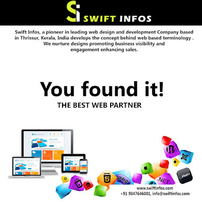  webdevelopment and seosmo company thrissur| Swift Infos