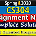 CS304 Assignment No 1 Solution Spring 2020