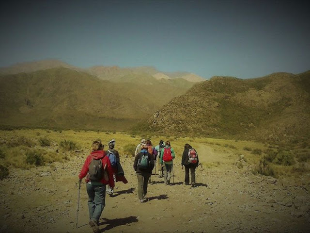 Trekking en Pampa del Durazno