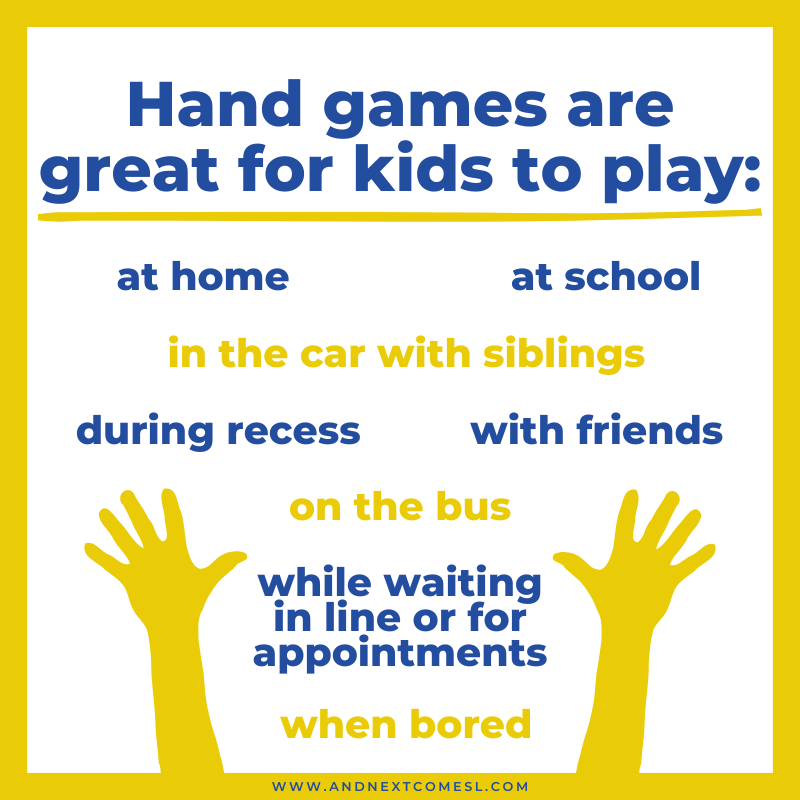 11 Fun Hand Games Your Kids Will Love