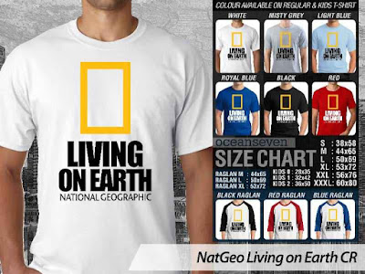 T shirt National Geographic Living On Earth