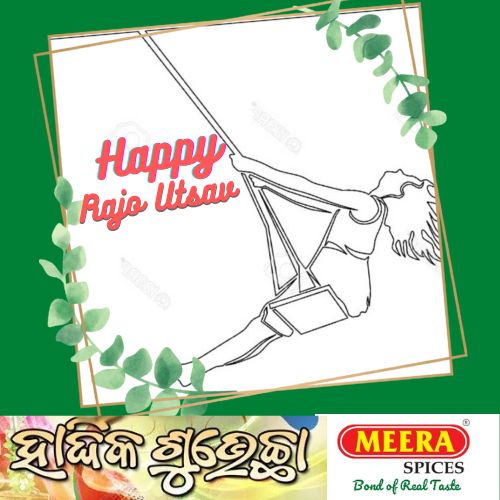 Happy Rajo Utsav in Odisha celebration