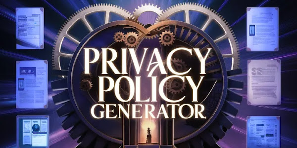 Free Privacy Policy Generator For Blogger And WordPress Website