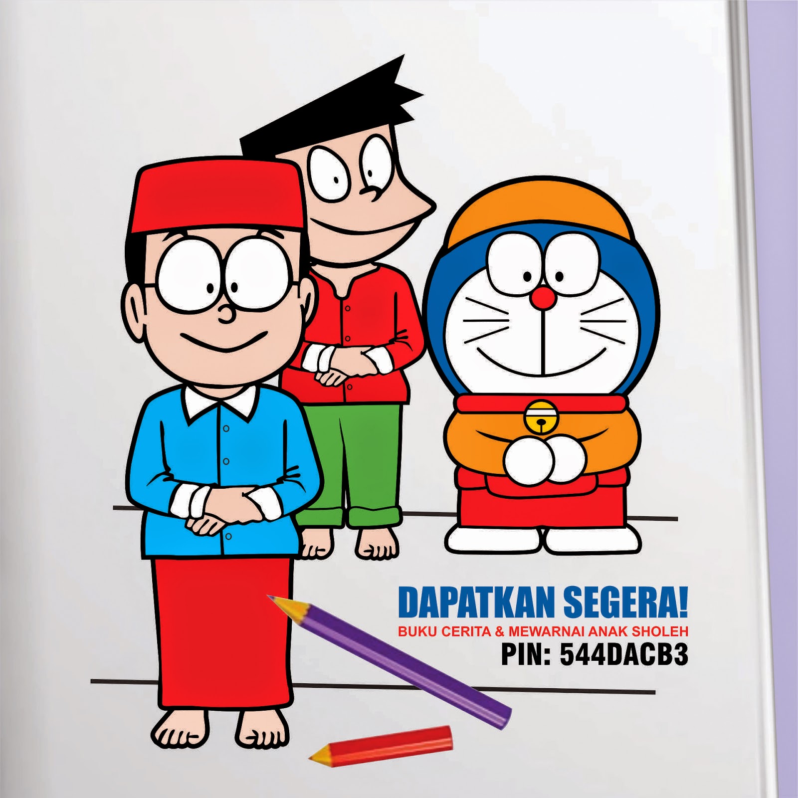 Gambar Kartun Anak Membaca