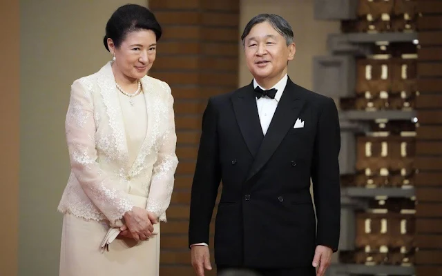 Emperor Naruhito and Empress Masako of Japan attended the Japan Prize Presentation Ceremony