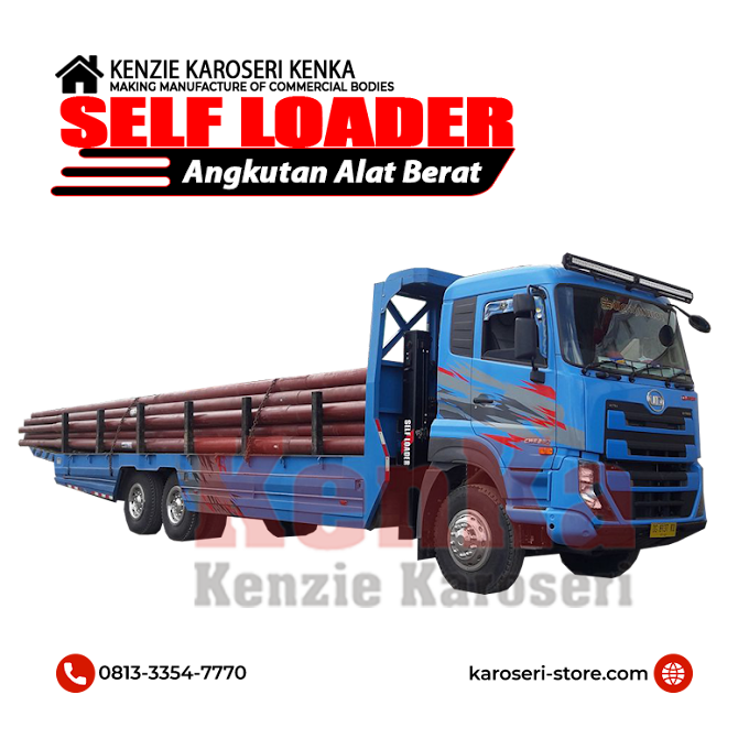 Karoseri Self Loader - Provinsi Papua - Dealer UD Truck Quester