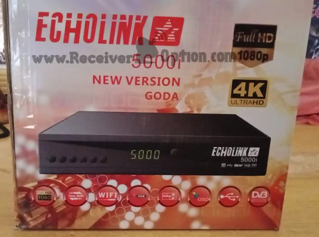 ECHOLINK 5000i 1506LV 1G 8M NEW SOFTWARE WITH ECAST & DOLBY AUDIO OK