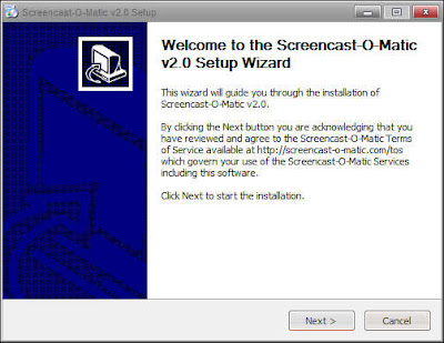 cara instal screencast o matic