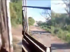Video: Este es el momento en que Sicarios del CJNG incendiaron un camión monstruo de Carteles Unidos con Sicarios dentro