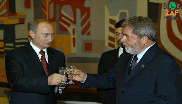 Putin e Luís Inácio