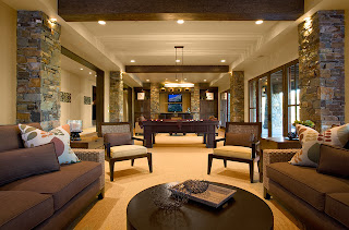Elegant Rustic Living Room For 2014