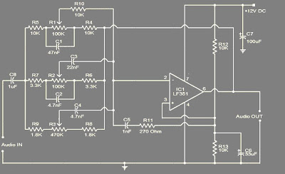 3 band Graphic Equalizer