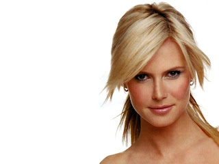 Celebrity Heidi Klum Hairstyle Wallpapers Gallery