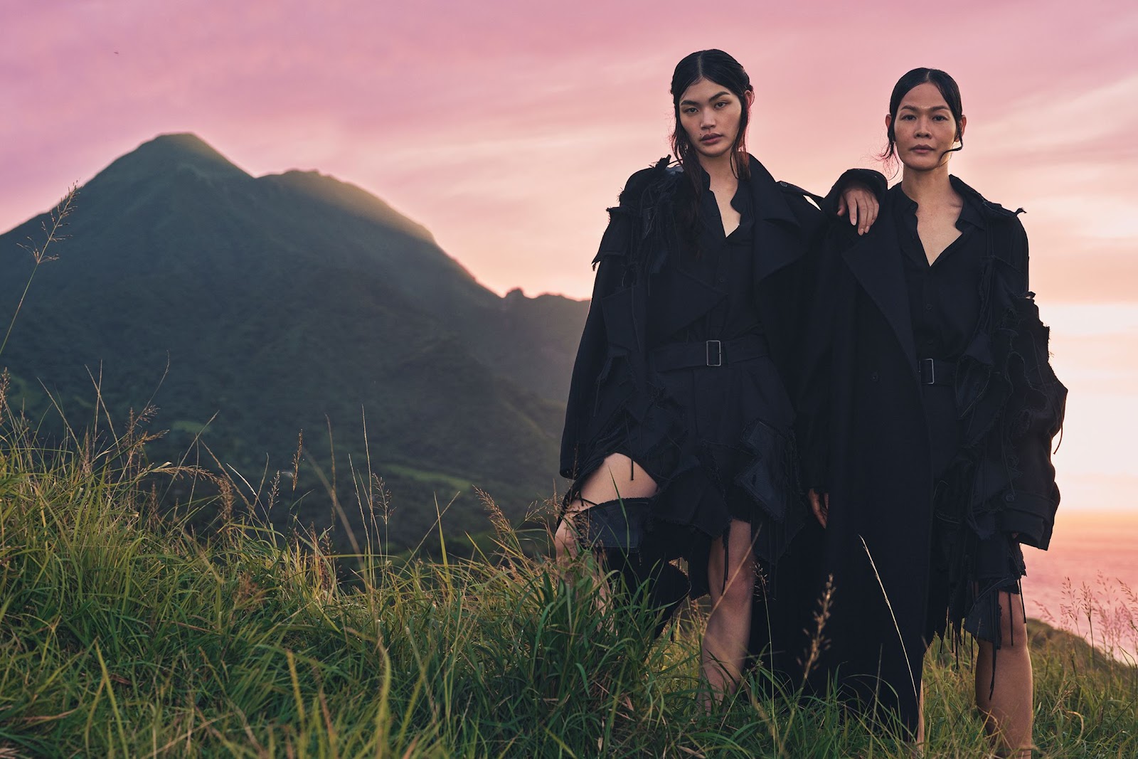 Jo Ann Bitagcol, Lukresia & Rina Fukushi in Vogue Philippines September 2023 by Sharif Hamza