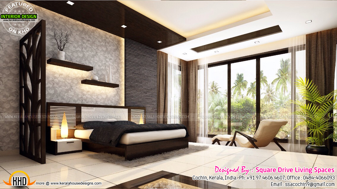 Attractive home  interior  ideas  Kerala home  design  and 