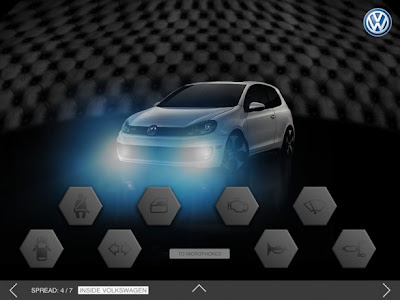 Volkswagen iPad application
