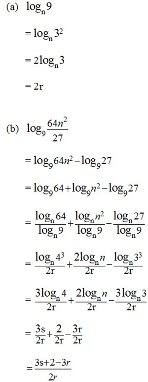 Matematik Tambahan: Indeks dan Logaritma