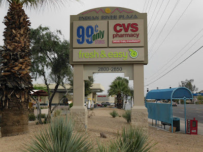 Indian River Plaza monument sign