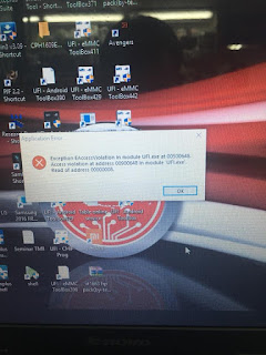 UFI error