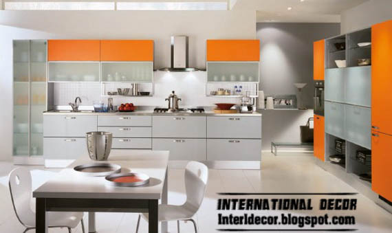 Bright Colored Kitchens