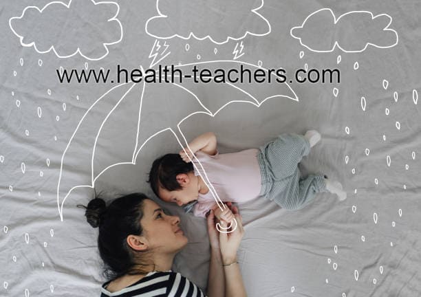 The mother's body makes 'antibodies' to protect the baby - Health-Teachers