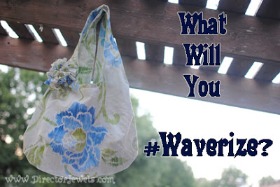 Waverize It Contest Jo-Ann Fabric & Crafts Waverly Fabric Sewing Challenge Reversible DIY Tote Bag Sew Craft Create