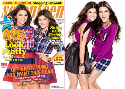 Kendall & Kylie Jenner Cover Seventeen September 2012 » Gossip | Kendall Jenner | Kylie Jenner