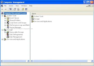 Computer Management Windows XP