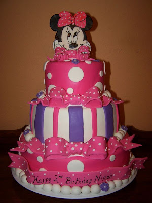 Minnie Mouse Birthday Cakes on Minnie Mouse Birthday Cakes