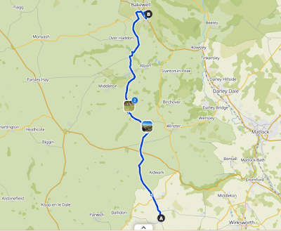 Brassington to Bakewell