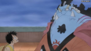 ワンピースアニメ 頂上戦争編 466話 ジンベエ ルフィ | ONE PIECE Episode 466