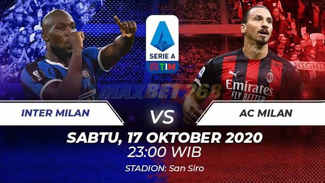 Prediksi Inter Milan Vs AC Milan, Sabtu 17 Oktober 2020 Pukul 23.00 WIB @ RCTI