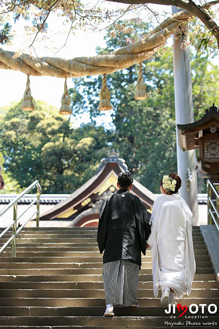 大神神社での挙式撮影