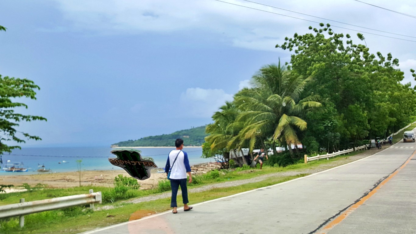 scenic nicely paved road from Glan to General Santos