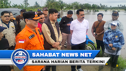 PJ Bupati Pinrang Tinjau Dampak Banjir Di Beberapa Lokasi 