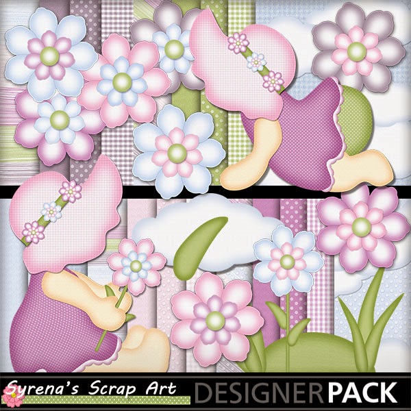  Digital Scrapbook Kit