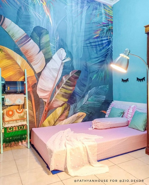 deco bilik tidur tanpa katil