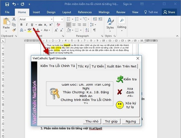 Phần mềm kiểm tra lỗi chính tả