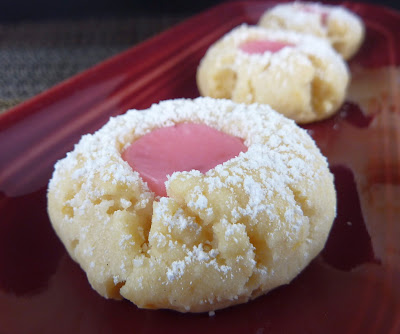 Pink Lemonade Thumbprint Cookies